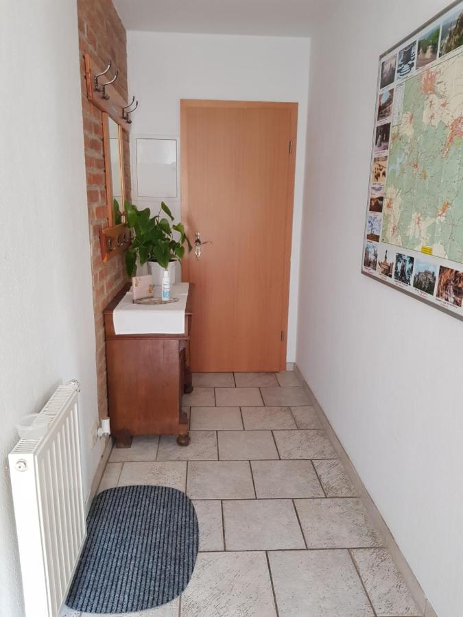 Ferienwohnung Burgenblick Thale Exterior foto